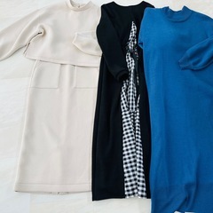 キャミワンピ 、ニットワンピ 、サロペット セットアップ など7点セットの画像