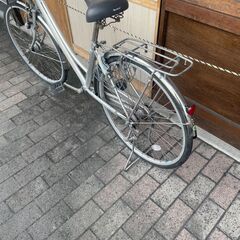 リサイクルショップどりーむ荒田店　No561 自転車　シティサイクル　２７インチ　ギア内装三段切り替え　LEDオートライト　パナソニックの画像