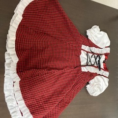 【キャサリンコテージ】 110cm★ハロウィン衣装 赤ずきん　ディズニー　ドレスの画像