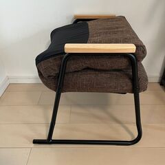 コーナン　木肘コンパクトチェアの画像