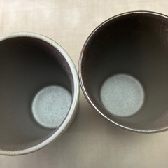 焼酎カップペア陶器の画像