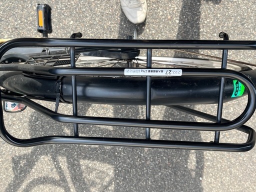 27インチ自転車　ダイワサイクルSOLID　チェーン・前輪新品交換済み