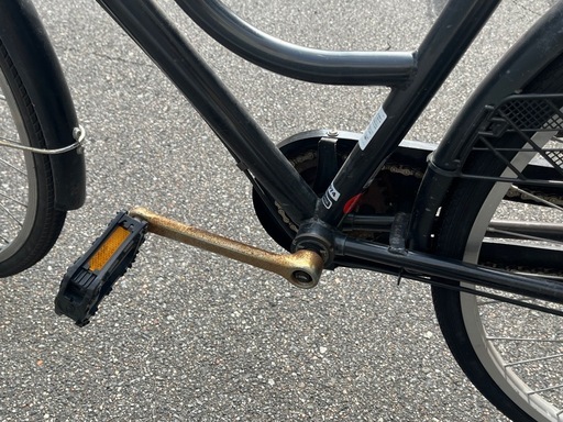 27インチ自転車　ダイワサイクルSOLID　チェーン・前輪新品交換済み