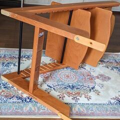 ●STOKKE 木製イス★ストッケ トリップトラップ-2★ベビーセット+(クッションカバー)付◎6ケ月位～S/N3～岡崎市最南部地域手渡し◎の画像