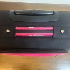 【3日間限定💫】ATSUKI ONISHI キャリーバッグ（ピンク×ブラック）の画像