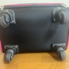 【3日間限定💫】ATSUKI ONISHI キャリーバッグ（ピンク×ブラック）の画像