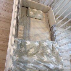 カトージ　KATOJI ベビーベッドの画像