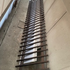 アルミサッシの柵の画像