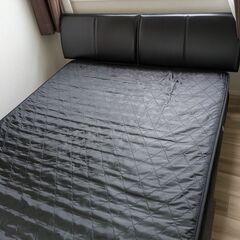 マンションモデルルーム使用のダブルベッド　総合家具の画像