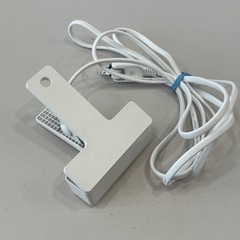 ②エレコム(ELECOM) クリップタップ 雷サージ付 ホコリシャッター付 3個口 2.5m ホワイト T-KF03-2325WHの画像