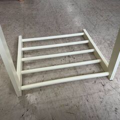 J3146　【リユースのサカイ柏店】　ハンガーラック　ホワイト　 の画像