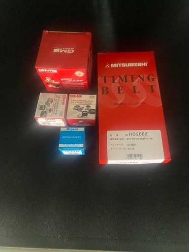 バモス　タイミングベルトセット