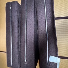 厚みのある三つ折りマットレス の画像