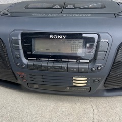 CDラジカセの画像