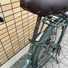 自転車　26インチ　自転車カバーとスマホホルダーと荷台の紐付き　の画像