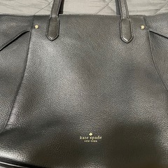 美品　ケイトスペード　マーティ　ラージ　トート　レザー　金具　大容量　黒の画像
