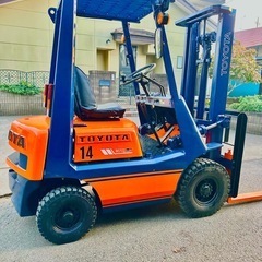 forklift トヨタ1.4トン　3FG14フォークリフトの画像