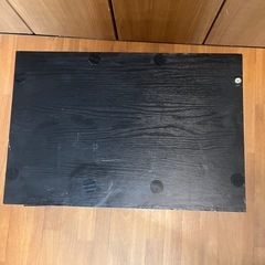 45cm水槽用台 GEX アクアラック ウッド 450BK（中古・傷あり）の画像