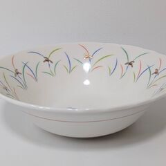 未使用 香蘭社 蘭づくし 深鉢 24cm 丼としてもOK 本物 W59-EBB 高級 デパート おすすめの画像