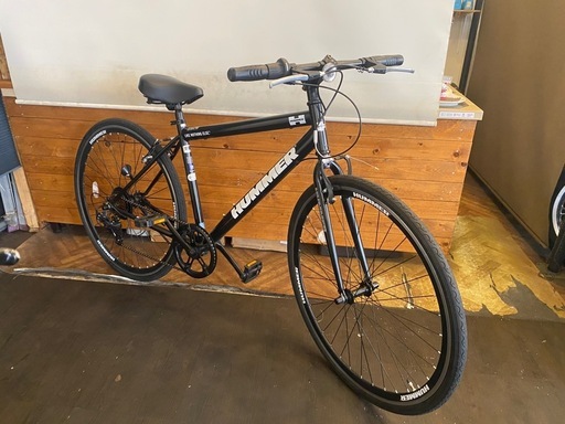 【防犯登録無料！】HUMMER クロスバイク　700c