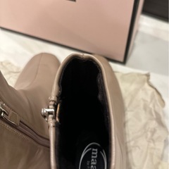 お取引き中　　maaRu  マアル　ショートブーツ　ピンクベージュ　Mの画像