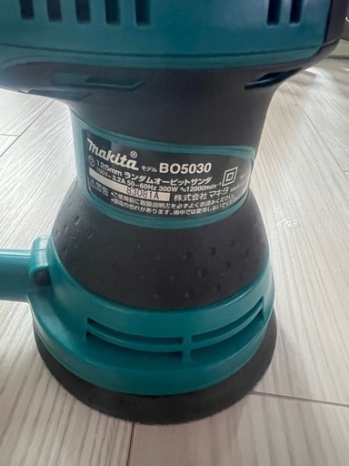 マキタ　ランダムオービットサンダ（充電式）　BO5030