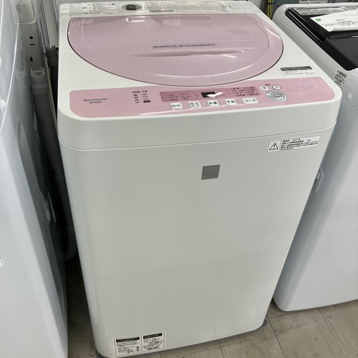 安心の6ヶ月保証付き！ SHARP 全自動洗濯機