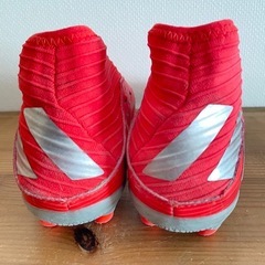 adidas⭐︎アディダス ⭐︎NEMESIS⭐︎レッド⭐︎サッカーシューズ⭐︎22.5㎝の画像