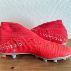 adidas⭐︎アディダス ⭐︎NEMESIS⭐︎レッド⭐︎サッカーシューズ⭐︎22.5㎝の画像
