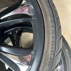 富山 | 18インチアルミホイール・4/5穴・215/35ZR/18タイヤおまけ・中古・直接引き取り希望の画像