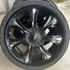 富山 | 18インチアルミホイール・4/5穴・215/35ZR/18タイヤおまけ・中古・直接引き取り希望の画像