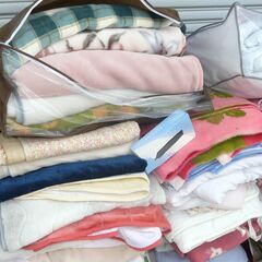 配達先決定🚚　無料配達します🚚商品養生・保護猫活動されてる方に！💖毛布大量💖まとめて無料で！💖の画像