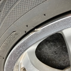 無限　14インチアルミホイール　夏タイヤ付きの画像