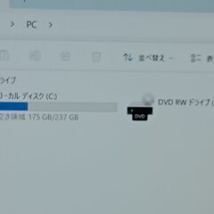 最新バージョン25H2　Windows11  第六世代 LIFEBOOK A 576/N Core i5-6200U メモリ8GB  SSD256GBの画像