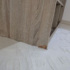 絵本棚（難あり）無料でお譲りしますの画像