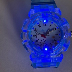 キティ　腕時計　LEDで光るの画像
