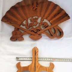 🍓 屋久杉 飾り扇の画像