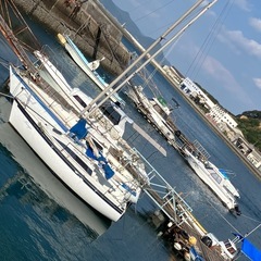 ヨット2艇の画像