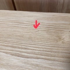 【美品】40×60サイズ ベットサイドテーブル/ローテーブルの画像