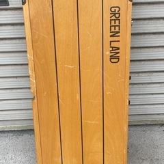 GREEN LAND 折りたたみテーブル チェア4脚セット キャンプ アウトドアの画像