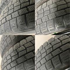 (お取引き中)　スタッドレスタイヤ 4本 155/65R14の画像