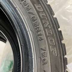 (お取引き中)　スタッドレスタイヤ 4本 155/65R14の画像