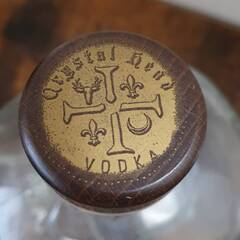 クリスタルヘッドウォッカ 空ボトル（スカルボトル）インテリア・花瓶・飾り用の画像