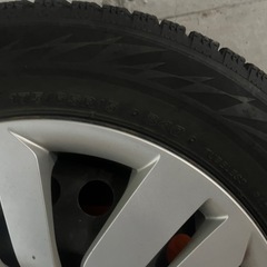 ブリヂストン　175 65R15 840  冬タイヤ3本　フィット純正ホイール付の画像