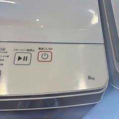 1145 NITORI 洗濯機 NT80J1WH 2024 の画像