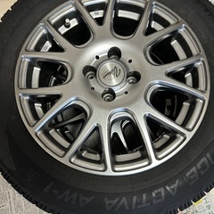 溝あり 4本　スタッドレスタイヤ　タイヤホイールセット　195/65R16 ライズ,ロッキー用の画像