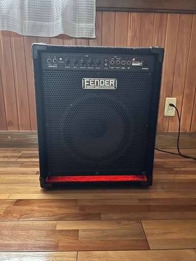 ベースアンプ　FENDER スクランブル60