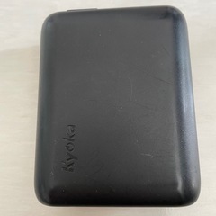 大容量コンセント一体型モバイルバッテリー　の画像