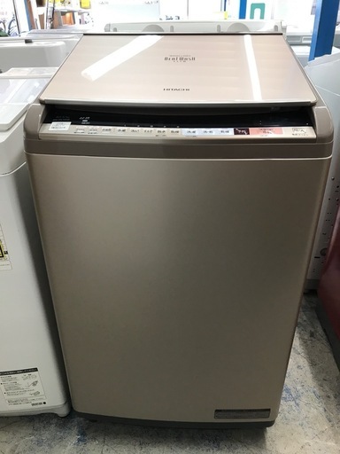 【ジャングル深井店】★洗濯機 ヒタチ BW-DV100B 2017年製 家電 堺市（中区 堺区 西区 東区 南区） 和泉市 河内長野市 富田林市 松原市 狭山市 深井【FU2861】