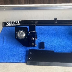 JB23 ジムニー ワイルドグース クローラーバンパー フォグランプブラケットの画像